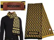 MISSONI Man Maxi-Scarf Hand Made in Italy EZ08 T1P