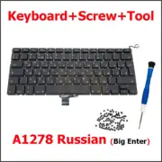 New RU Keyboard For Macbook Pro 13" A1278 Russian Keyboard 2009 2010 2011 2012