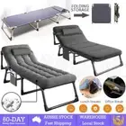 Single Mattress Folding Bed Recliner Bedding Portable Foldable Camping Mat AUS