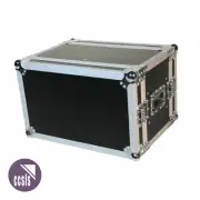BravoPro 6U12DS 6RU Floating Shock Mount Rack with Lids