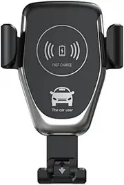 10W Q12 Wirel Fast Charger Mount Holder Stand-Black,1pack