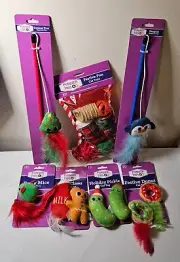 NEW 16-piece "Forever Pals" interactive cat toy bundle - FREE SHIPPING