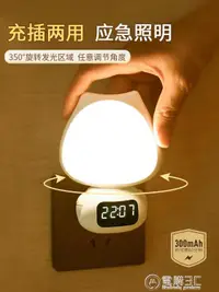 在飛比找樂天市場購物網優惠-遙控款充電插電嬰兒喂奶小夜燈睡眠護眼柔光母嬰兒童臥室床頭臺燈