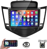 2G+32G Android 13 Radio for Chevrolet Chevy Cruze 2009-2015, Rimoody Car Stereo 9 Inch Touch Screen GPS Navigation WiFi Bluetooth FM EQ Mirror Link + Backup Camera