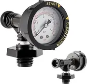 Replacement 24850-0105 Air Relief Valve & Pressure Gauge Assembly for Sta-Rite System 3 Pool & Spa Cartridge Filters - Durable Brass Valve & Dial Gauge for SM, SD, SS Series Models - Easy to Install