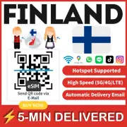 [eSIM] Finland eSIM e-SIM card Travel Sim card Tarjeta eSIM Dato Data only A+