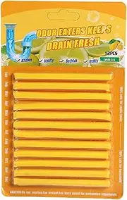 Drain Cleaner Sticks - Drain Cleaner Sticks, Drain Clog Remover | Effective Drain Pipe Cleaning Sticks to Unclog Drains, Sink Shower Drain Deodorizer, 5 Different Scents Kot-au