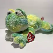 Ty Beanie Buddy WEBLEY the Tie Dye Frog NWT Vintage Plush Toy Frog Lover Gift