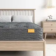 Sweetlove Innerspring Double Mattress, Spring Foam Mattresses Comfort Tight Top Spring Bed Coil High Density Foam Pain Relief Mattress