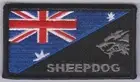 Thin Blue Line, Sheepdog, Police Patch, Hook, Law Enforcement, TBL, Colour