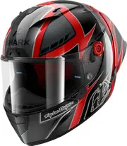 Shark Race-R Pro GP 06 Cam Petersen, full face helmet , color: Black/Red/Dark Grey , size: S
