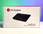 AV Access 4KSW21-DM 4K HDMI KVM Switch 4K@60Hz USB 3.0 Hub 2 PC 2 Monitor