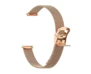 Clip-on Metal Watchband For Fitbit Luxe-Rose Gold