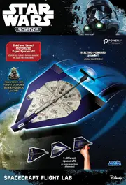 Uncle Milton Spacecraft Flight Lab Kit Ages 8+ Toy Plane Fly Falcon Star Wars
