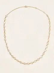 [JIA JIA] JIA JIA - Gold Diamond Necklace - One size One size Gold