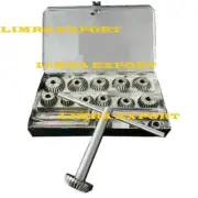 Valve Seat And Face Cutter 15 Pcs Set Carbon + Free Shipping