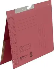 Elba 90433BL Suspension File Manila Cardboard Recycled Material and Expanding Pocket Manila Card 320 g/m² Pack of 50 Blue Hanging Files, Manila Cardboard (RC) 320g / m² red