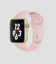 Silicone Wrist Strap for Smart Watch/Apple Watch 8 7 6 5 4 3 2 1 SE - 38/40mm