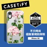 【CASETIFY】IPHONE XR 耐衝擊保護殼-天竺葵