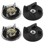 2 Pair Base Gear and Blade Gear Clutch for Magic Bullet Blender MB1001 250W