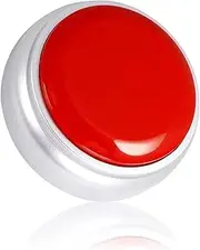 Staright 30 Seconds Recordable Talking Button Voice Custom Playback Recording Sound Buttons for Dogs Kids Toy Gift Answer Buzzers Parent-Child Interactive Party Noise Makers