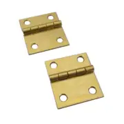Piano Hinges For Piano Bench Or Top Lid Hinge Brass Plated Steel Hinge- One Pair