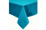 Cotton Blend Table Cloth Blue Bird by Hoydu