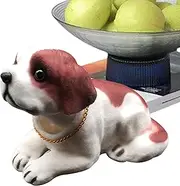 Dashboard Decor, Resin Cartoon Dog Bobblehead, Cute Car Ornament, Decorative Dog Figurine, Dashboard Bobblehead Dog, Car Bobblehead Ornament, Travel Dog Figurine, Auto Dog Decor
