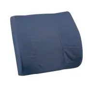 DMI 14" x 13" Foam Standard Lumbar Cushion With Strap Polyester/Cotton Cover