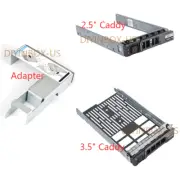 2.5'' 3.5'' HDD Caddy Tray Adapter For Dell PowerEdge R510 R720 R900 R910 T710