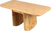 Bamboo Meditation Stool Yoga Bench Portable Comfortable Kneeling Seat for Office Home Meditation Room