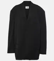[MM6 Maison Margiela] MM6 Maison Margiela Crêpe blazer AU 6 black