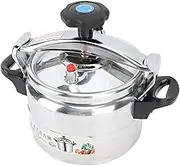 Household Pressure Cooker Large Capacity Thickened Aluminum Pressure Cooker, Anti Stick Coating, Working Valve, Commercial Use, Household Use (5L)