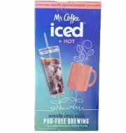 Mr. Coffee Single-Serve Iced and Hot Coffee Maker with Reusable Tumbler & Filter