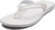 [OLUKAI] Kapehe Women's Beach Sandal, Quick-Dry Flip-Flop Slides, Water Resistant & Modern Low Profile Design, All-Day Comfort Fit & Wet Grip Soles