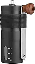 Wscwl Manual Coffee Bean Grinder | Stainless Steel Espresso Bean Grinder - Portable Hand Coffee Mill, Detachable Manual Espresso Machine for Home, Camping, Travel