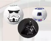 Star Wars Galaxy of Adventures Disney Birthday Party Decoration Paper Lanterns