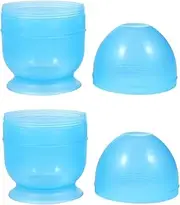 Essential DIY Hair Coloring Kit 1 Set of 2 Plastic Mixing Cups Scale Hair Dyeing Bowl