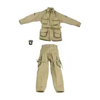 在飛比找蝦皮購物優惠-[etekaxaxa] 1/6 士兵服裝迷你士兵服裝適用於 