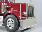 Aluminium Front Bumper with Antenna Tamiya RC 1/14 King Knight Grand Hauler