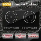 Induction Cooktop DUO Stove Electric 68cm Portable Kitchen Ceramic Dual Cooker