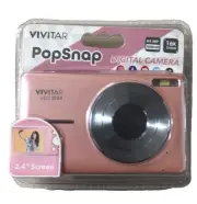 Vivitar VEC S124 44MP 16x Zoom 2.4" Digital Camera In Pink VECS124-PNK