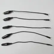 Oscilloscope Scope Probe Ground Wires Alligator Clip For Tektronix Ulead