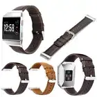 Replacement Genuine Leather Watch Band Strap Watchband For Fitbit Ionic Bracelet