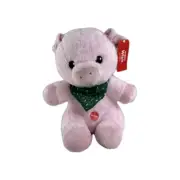 PetSmart Plush Dog Toy Wish the Pig Squeaker 12" Pink Stuffed Animal NWT