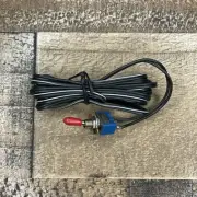 5PCS SET SPST Mini Toggle Switch Wires On/Off Metal Small Automotive Car Truck
