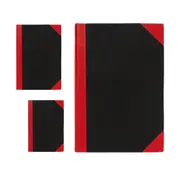 Cumberland Notebook 100 Leaves (Red & Black) - A4