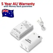 2 Rechargeable Battery + USB Charger Cable Pack for XBOX 360 Wireless Controller