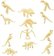Cabilock 12pcs Realistic Dinosaurs Skeleton Models for Educational to Enhance Creativity and Hand Eye Coordination Random Styles for Early Learning Activities