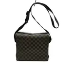 LOUIS VUITTON 路易威登 肩背包 格紋DAMIER EBENE NAVIGLIO N45255 棕色 29